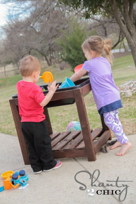 DIY Sandbox Table
 35 DIY Sandboxes Ideas Your Kids Will Love