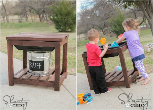 DIY Sandbox Table
 DIY Sandboxes For A Perfect Playtime