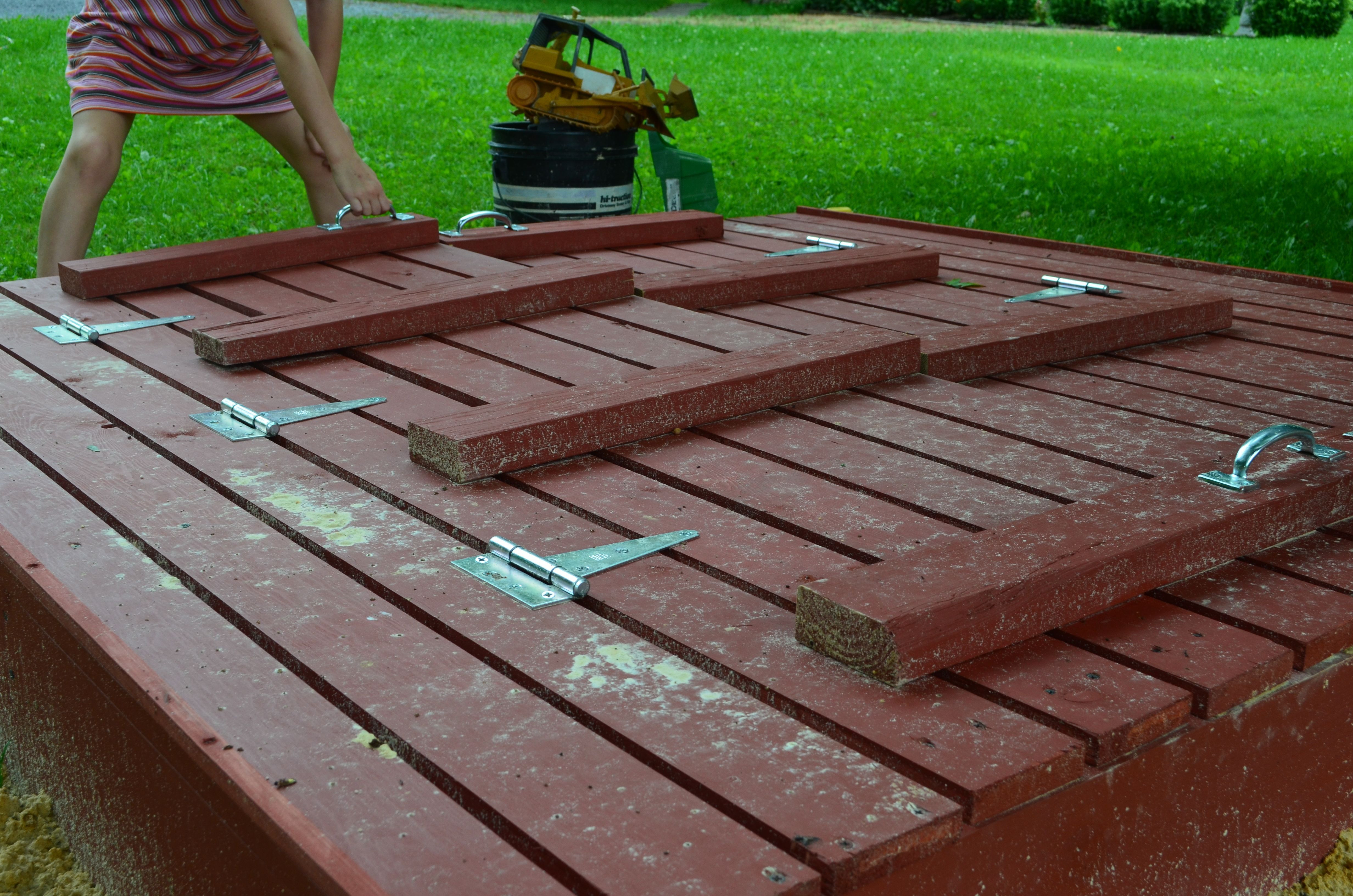 Best ideas about DIY Sandbox With Lid
. Save or Pin End of Summer DIY Sandbox GoPennsValley Now.