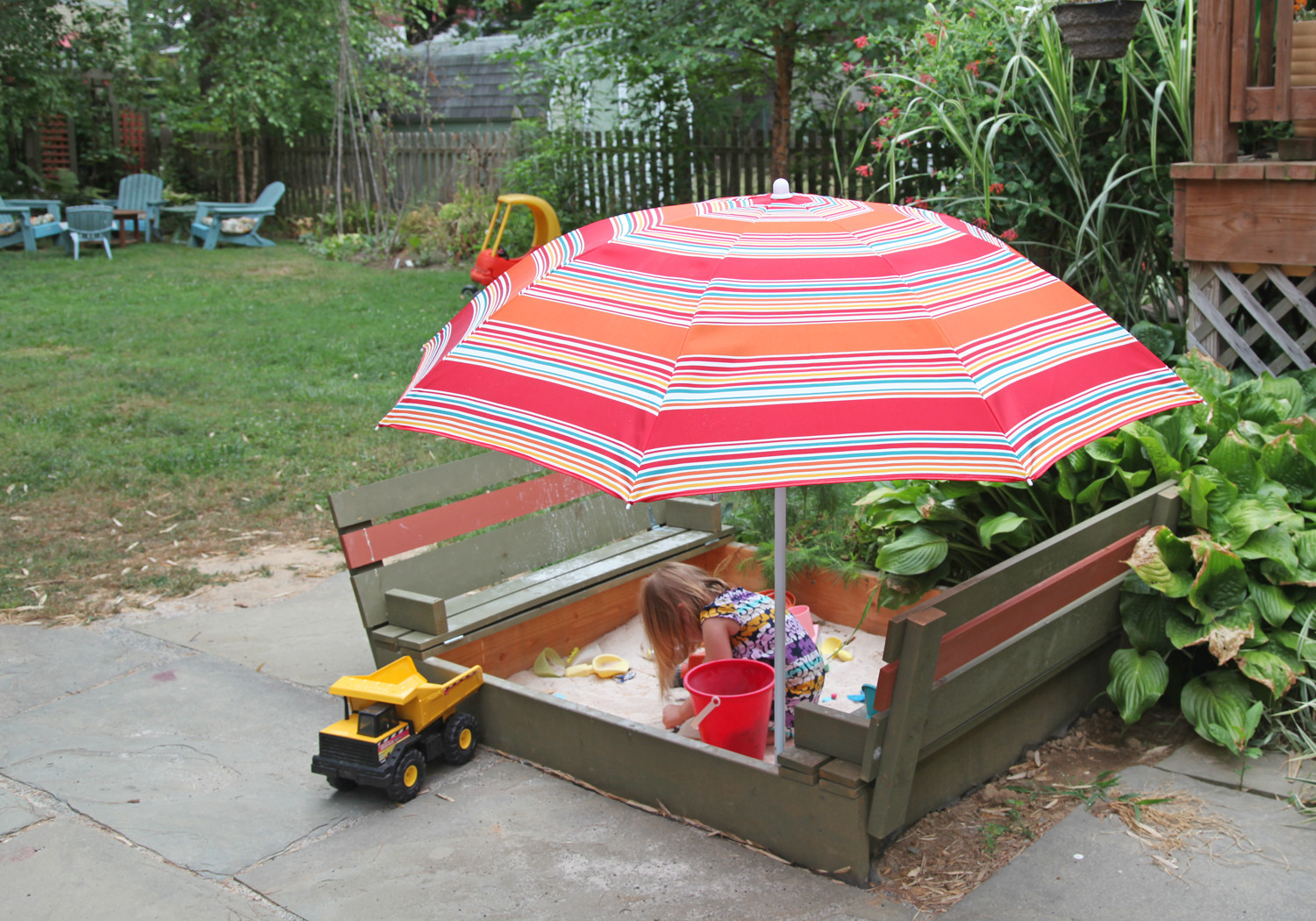Best ideas about DIY Sandbox With Lid
. Save or Pin DIY Sandbox with Lid & Benches Now.