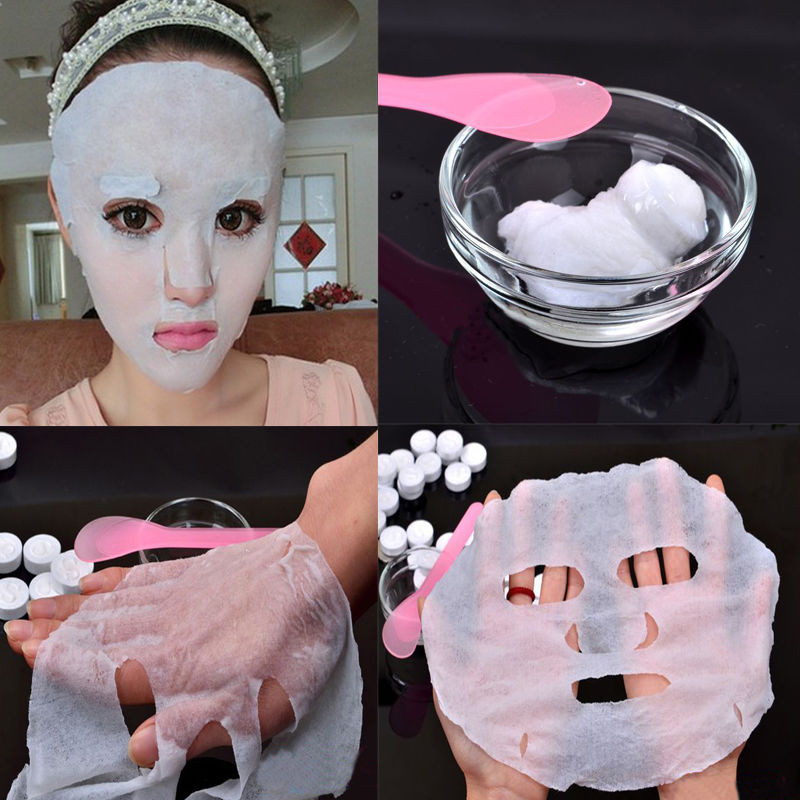 Best ideas about DIY Sheet Masks
. Save or Pin 100 pcs pressed Facial Face Cotton Mask Sheet DIY Now.