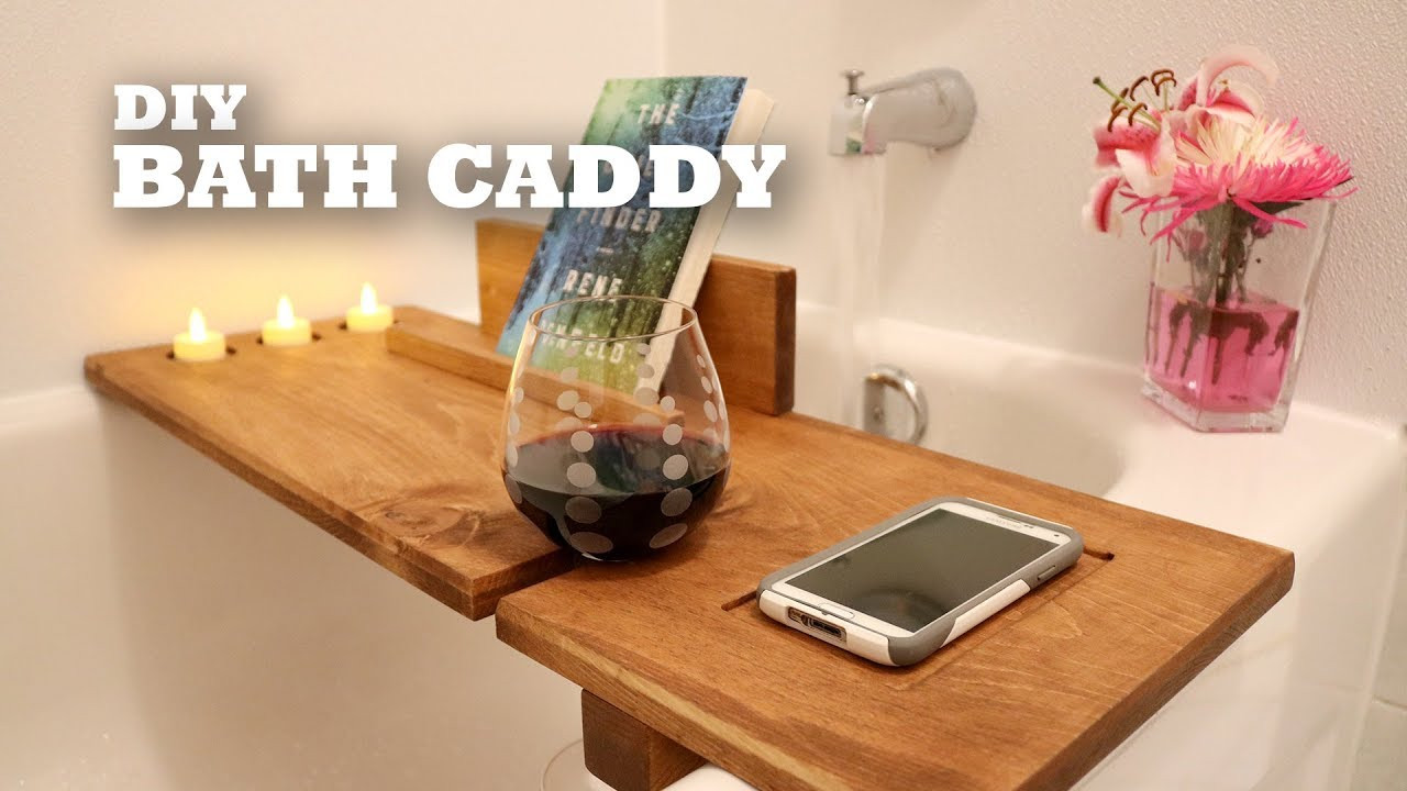 DIY Shower Caddy
 DIY Bath Caddy