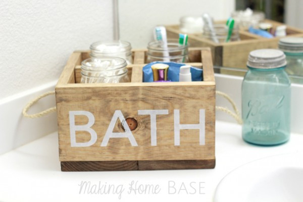 DIY Shower Caddy
 20 Awesome Ways To Declutter Your Bathroom