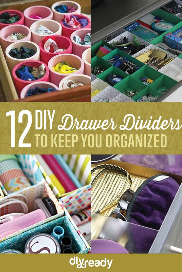 Best ideas about DIY Socks Organizer
. Save or Pin DIY Drawer Dividers Ideas DIY Projects Craft Ideas & How Now.