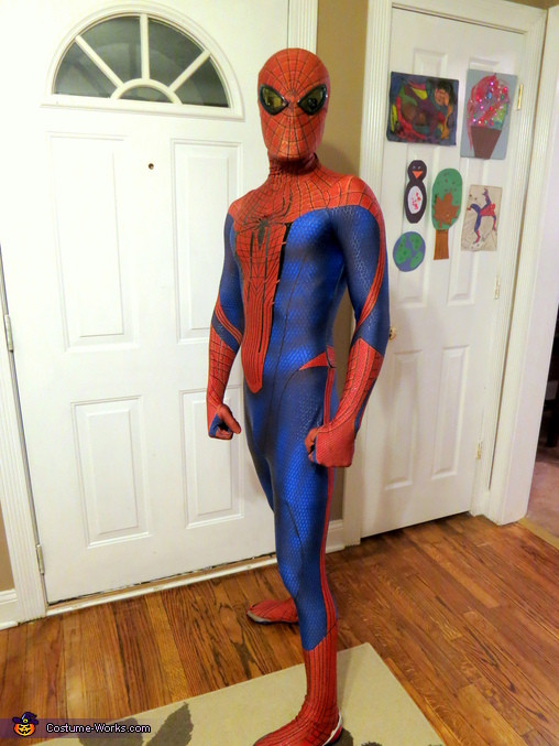DIY Spiderman Costume
 The Amazing Spiderman Costume 2 5
