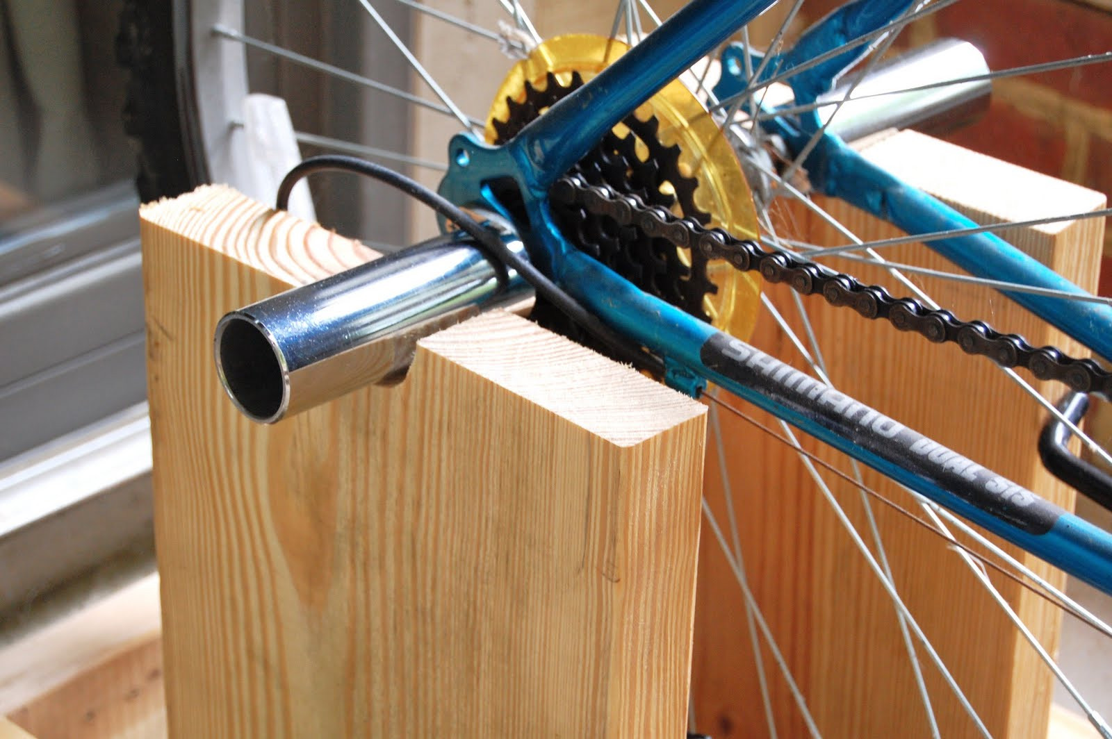 Best ideas about DIY Stationary Bike Stand
. Save or Pin Tidy Brown Wren bringing order to your nest How To Make Now.
