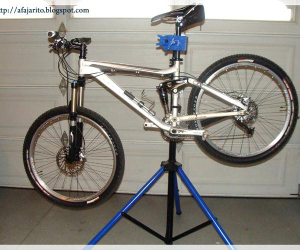 Best ideas about DIY Stationary Bike Stand
. Save or Pin Diy Bicycle Stand Picture Scorpion Bike Stand Diy Wood Now.