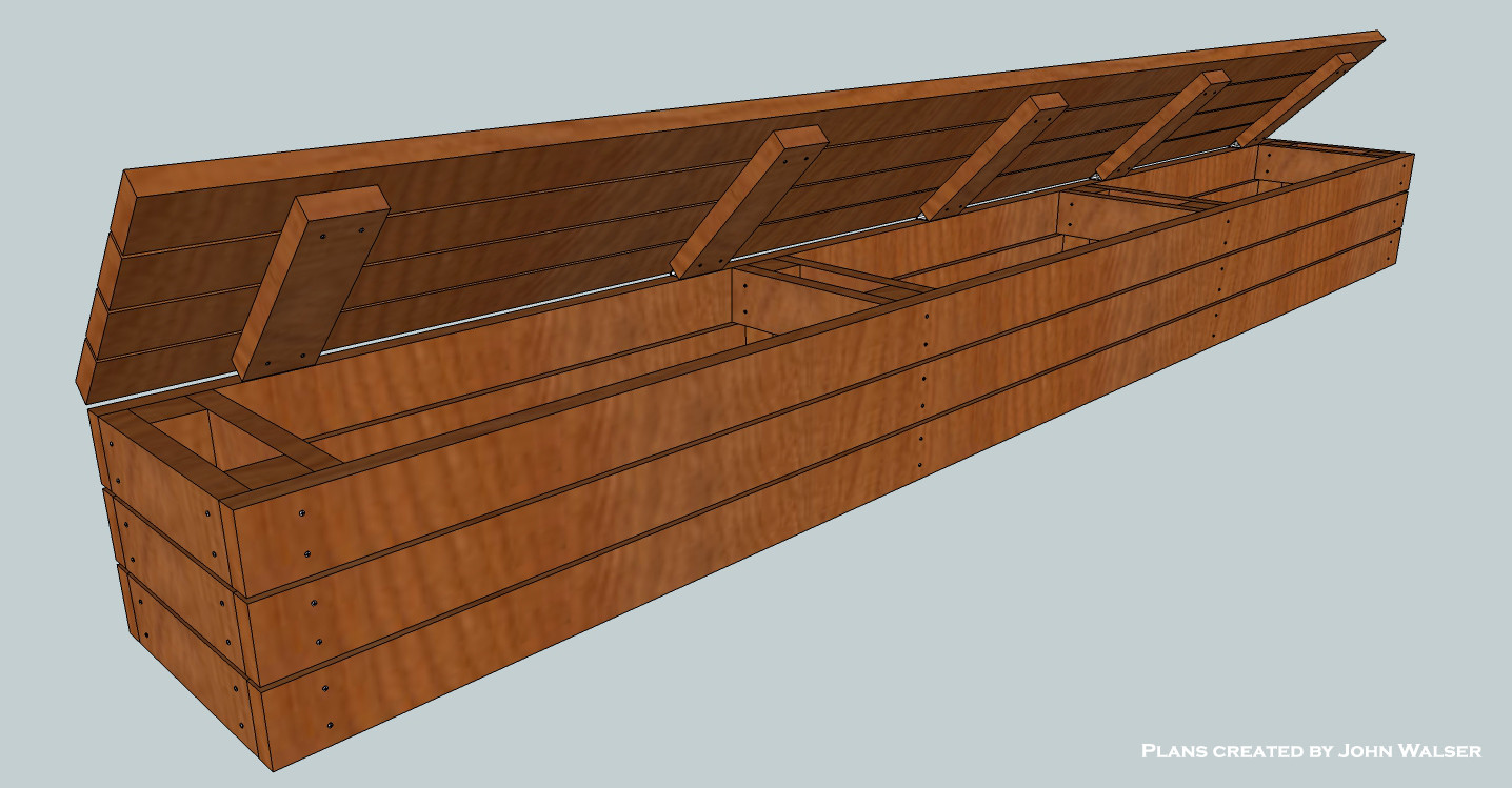 DIY Storage Bench Plans
 How to Build a Deck Storage Bench Denver Shower Doors