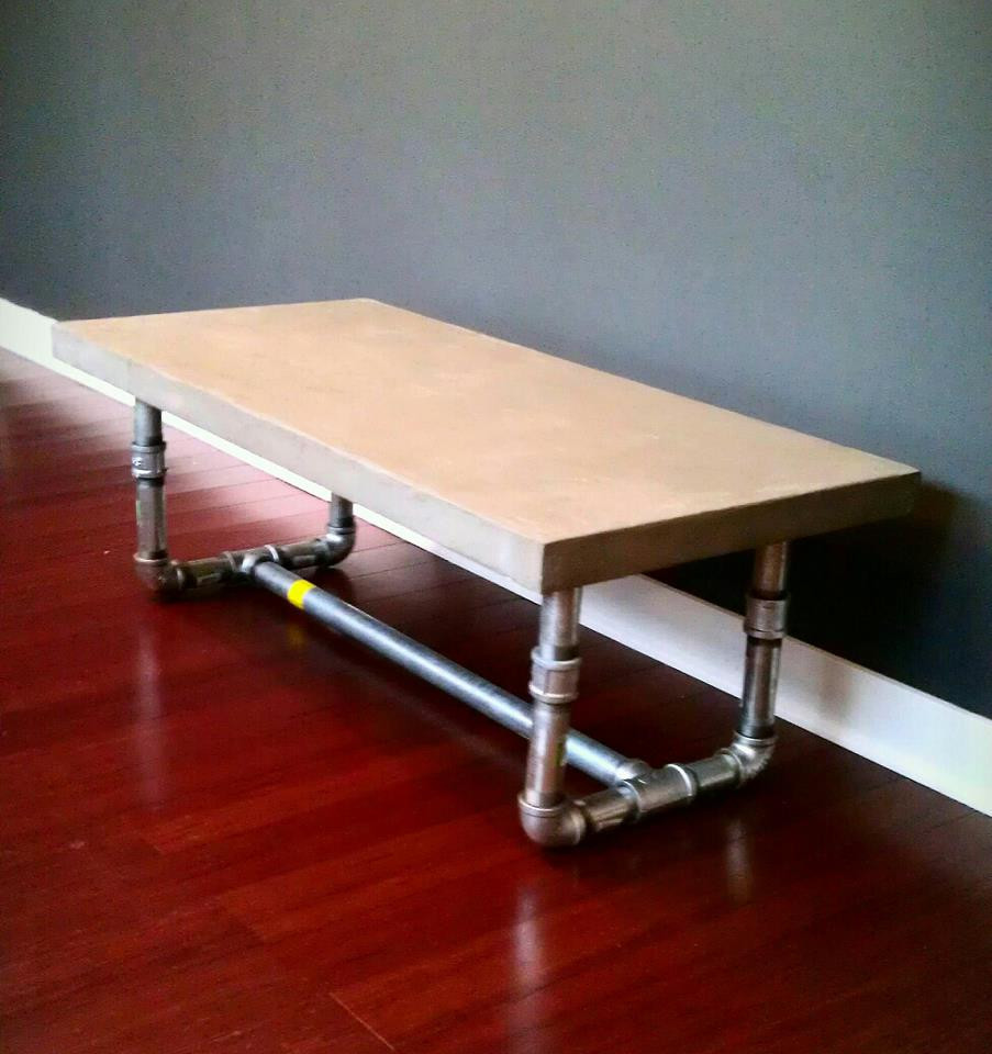 DIY Table Leg Ideas
 DIY Concrete Table – Dave and Kelly Davis