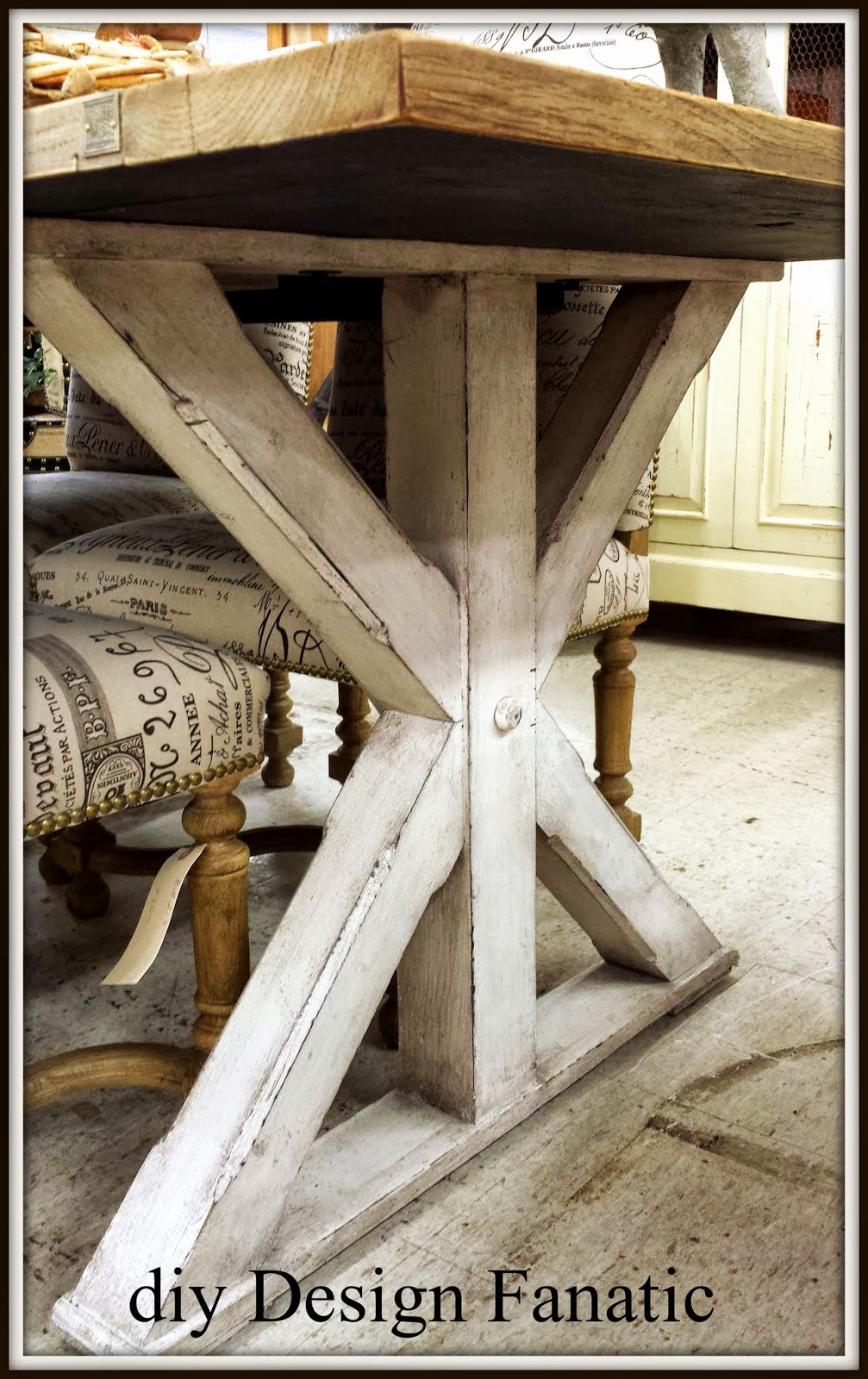 DIY Table Leg Ideas
 farmhouse table vintage finds diydesignfanatic