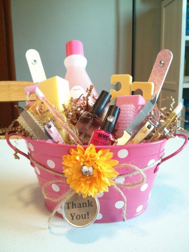 Diy Thank You Gift Basket Ideas
 Thank you t for coworker jamberry nails