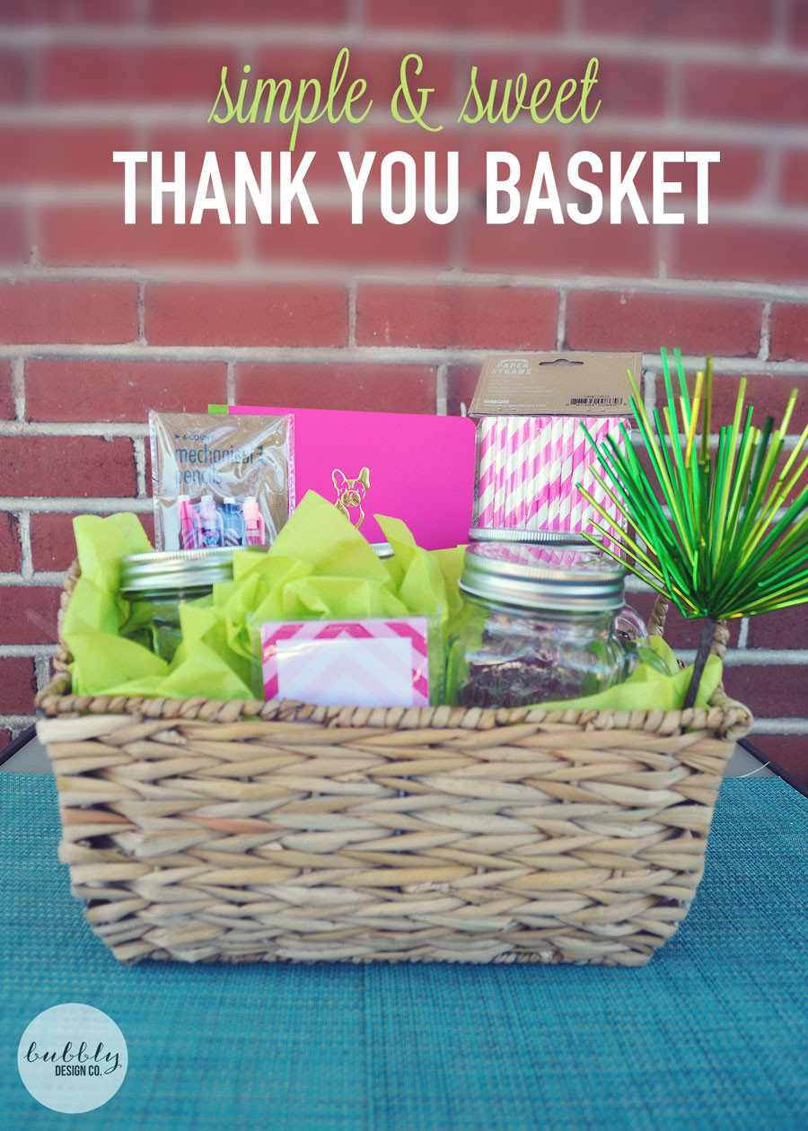 Diy Thank You Gift Basket Ideas
 Homemade Gift Basket Ideas For Teachers Homemade Ftempo