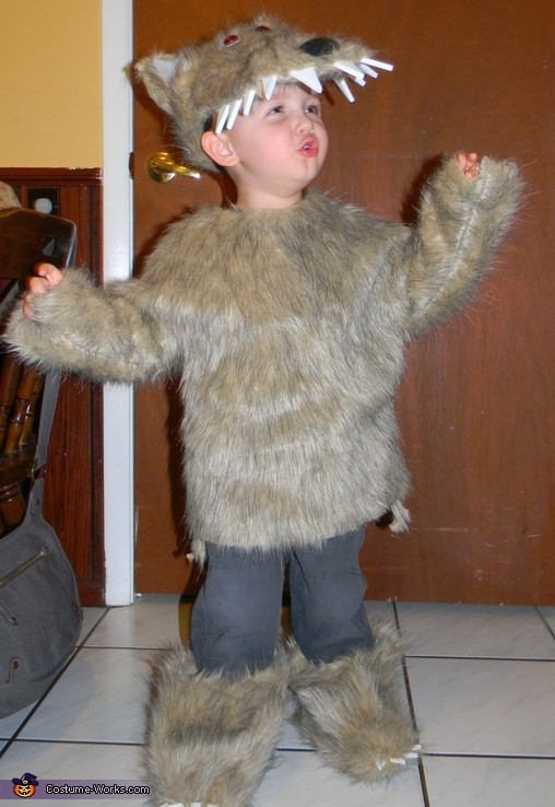 Best ideas about DIY Toddler Wolf Costume
. Save or Pin Homemade Big Bad Wolf Costume 3 7 Now.