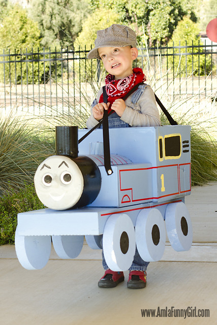 Best ideas about DIY Train Costume
. Save or Pin 19 Fun Homemade Halloween Costumes for Ages 2 5 Now.