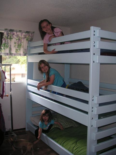 DIY Triple Bunk Beds Plans
 woodworking products