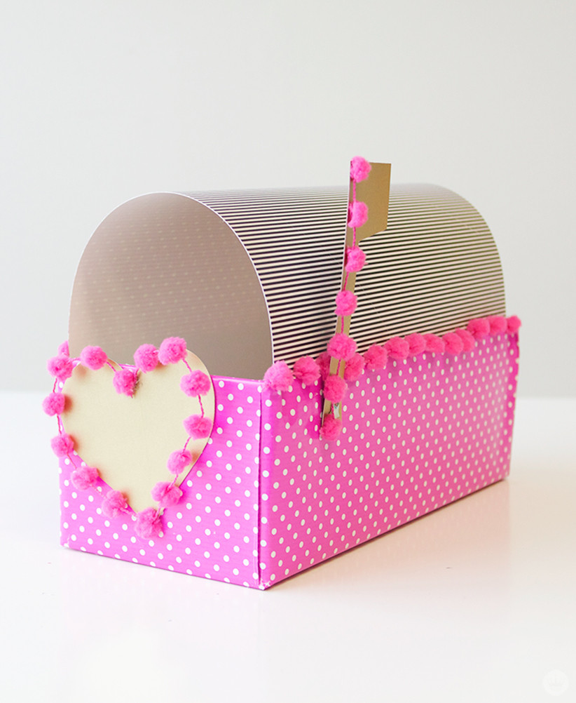 Best ideas about DIY Valentine Box
. Save or Pin DIY Valentine Box Think Make Now.