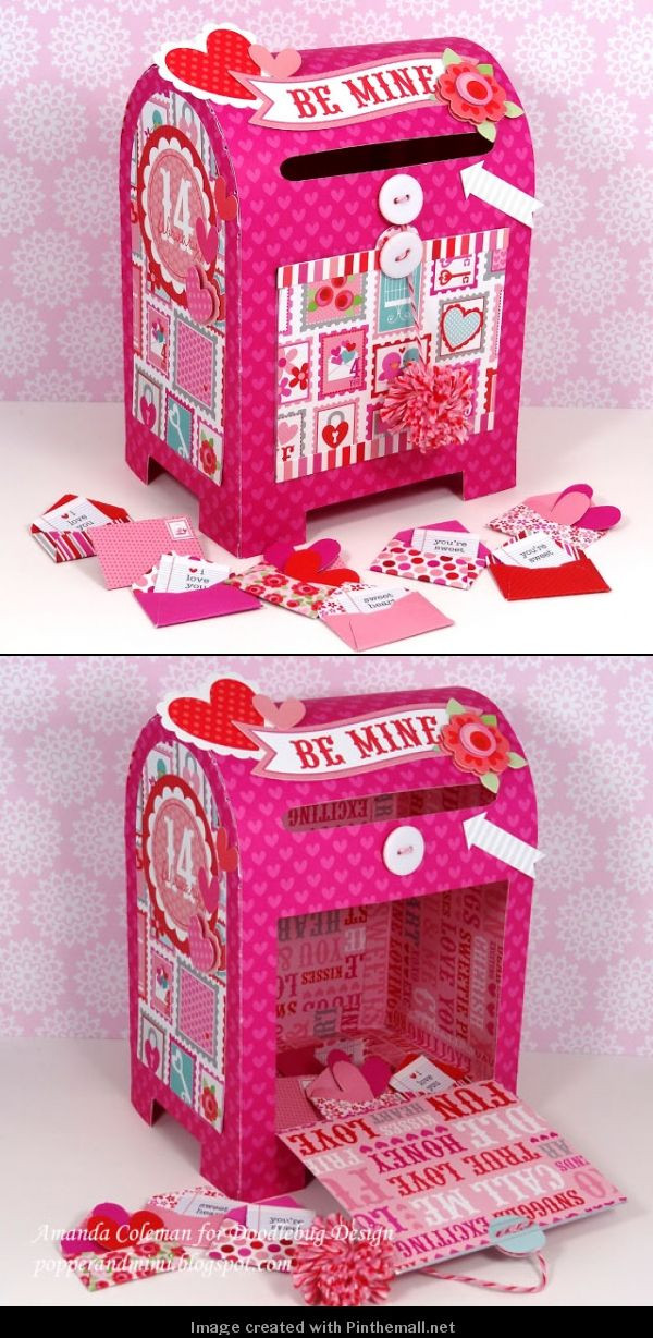 Best ideas about DIY Valentine Box
. Save or Pin The cutest DIY Valentine box packaging let s make one PD Now.