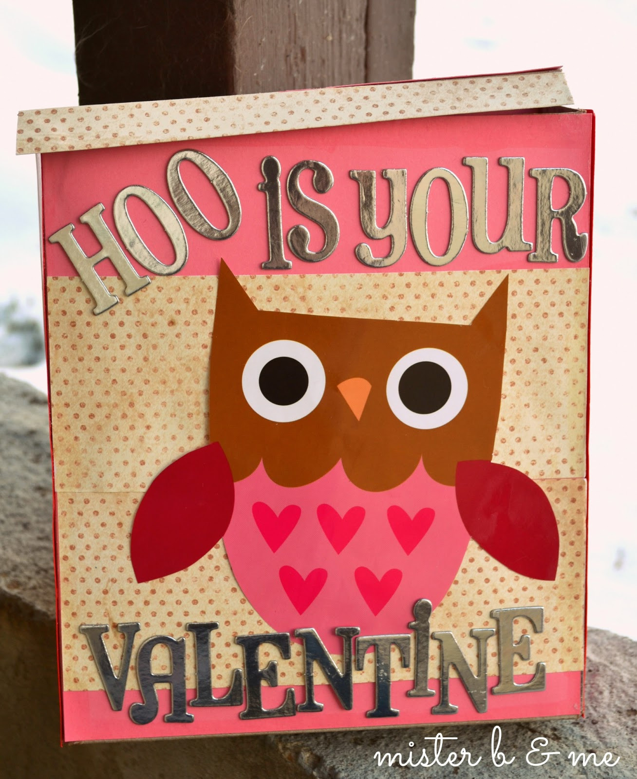 Best ideas about DIY Valentine Box
. Save or Pin mister b and me diy valentines box Now.