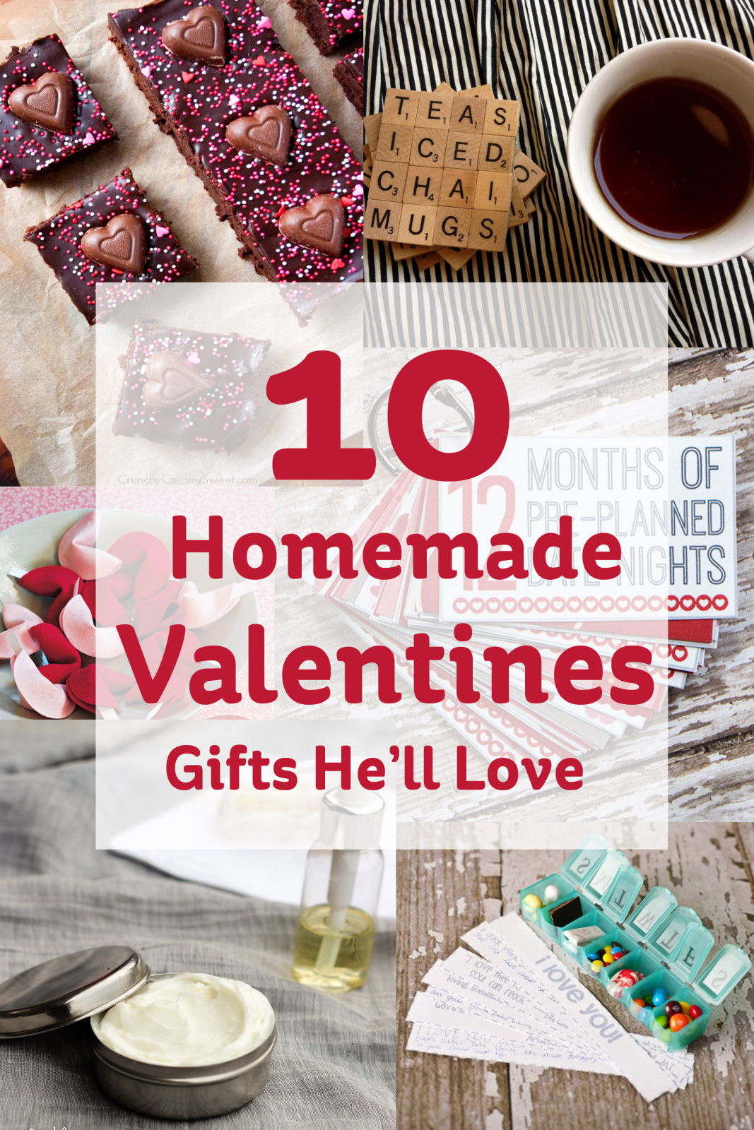 Best ideas about DIY Valentine'S Gifts
. Save or Pin 10 Homemade Valentines Gifts He ll Love Hobbycraft Blog Now.