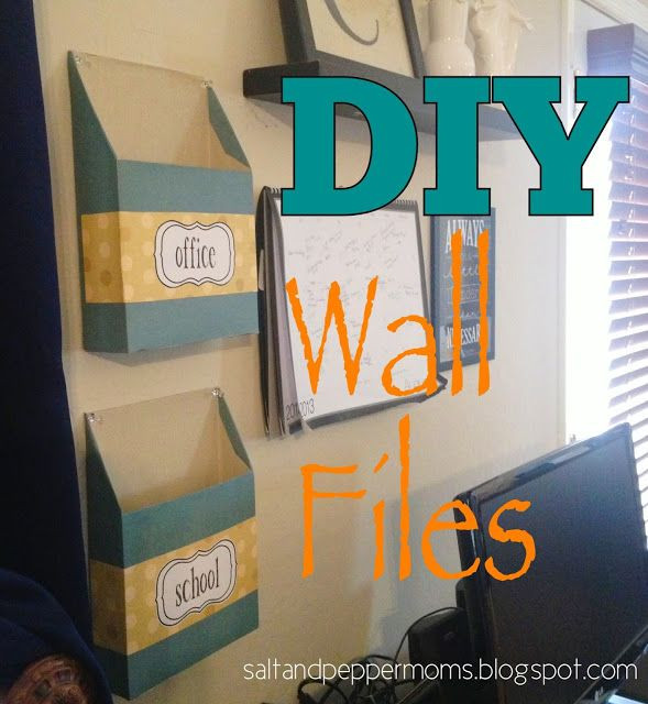 Best ideas about DIY Wall File Organizer
. Save or Pin DIY Wall Files w Printable Labels made from cereal boxes Now.