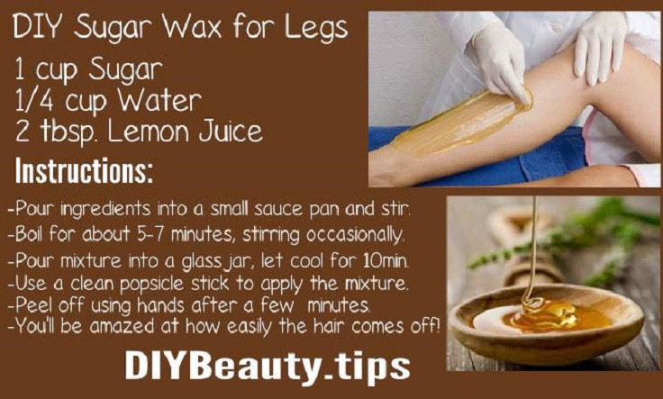 DIY Wax Hair Removal
 9 Unwanted Hair Removal DIYs for Smooth and Beautiful Skin