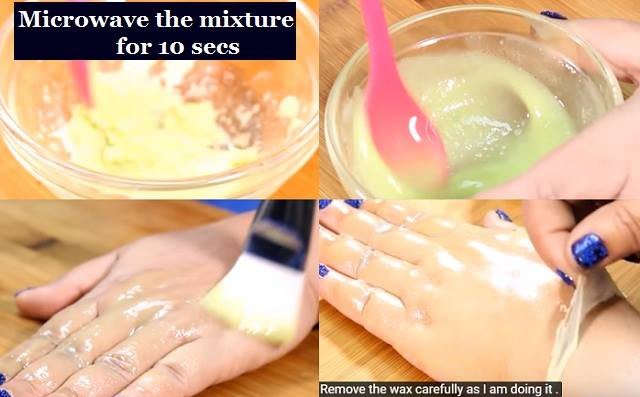 DIY Wax Hair Removal
 How To Make Homemade Hair Removal Wax With Milk And Baking