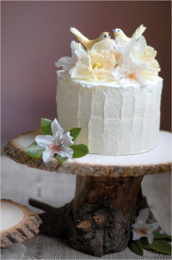 DIY Wedding Cupcake
 DIY Rustic Wedding Cake Stand ce Wed