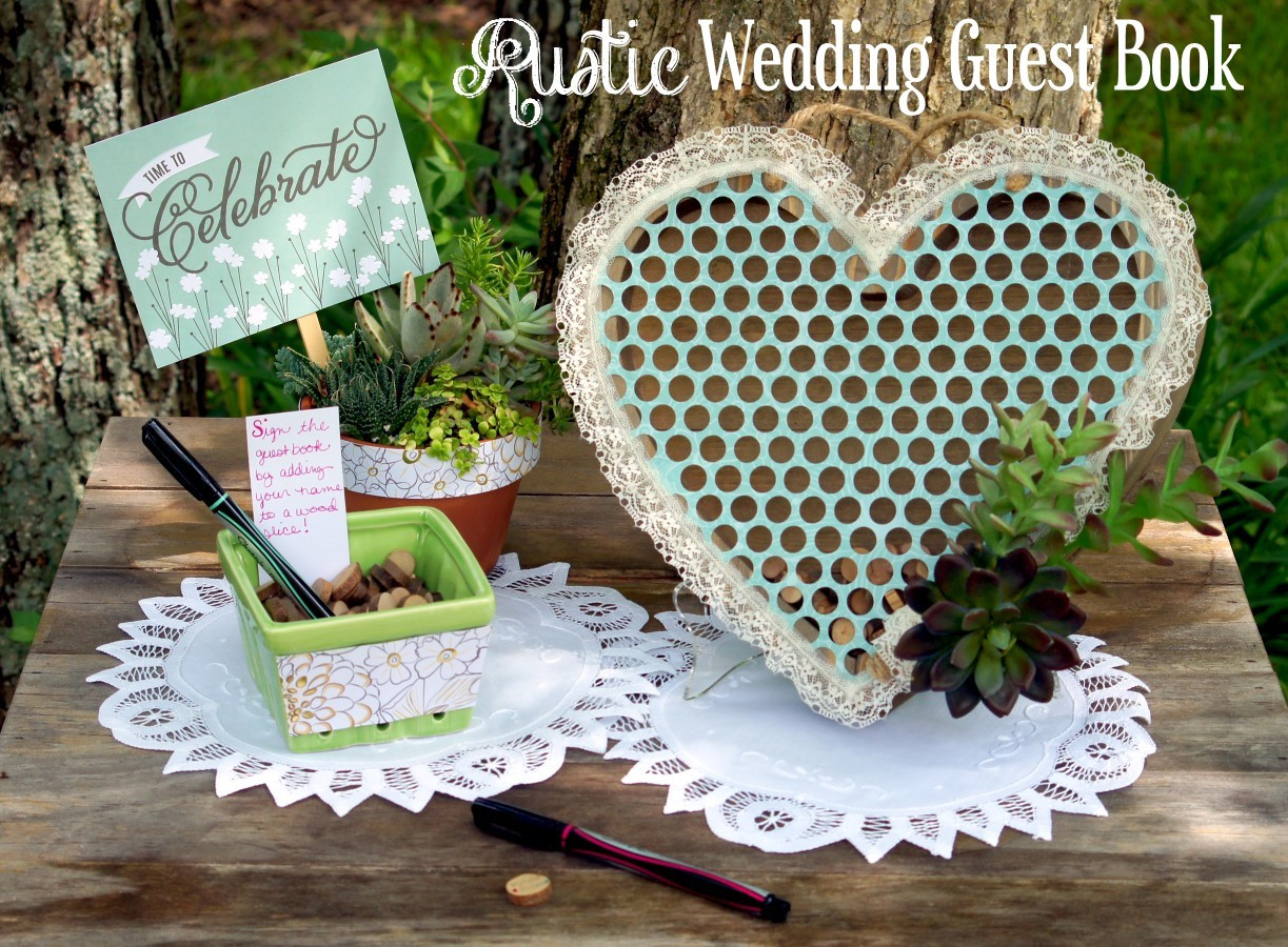Best ideas about DIY Wedding Guest Book
. Save or Pin DIY Rustic Wedding Guest Book Do More for Less Now.