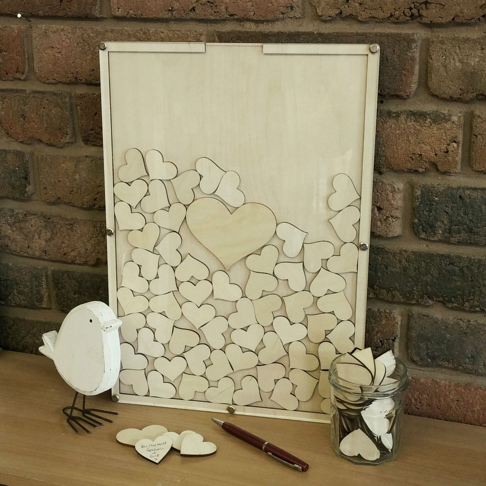 Best ideas about DIY Wedding Guest Book
. Save or Pin Laser Cut Drop Top Guest Book Perfect for DIY Wedding Now.