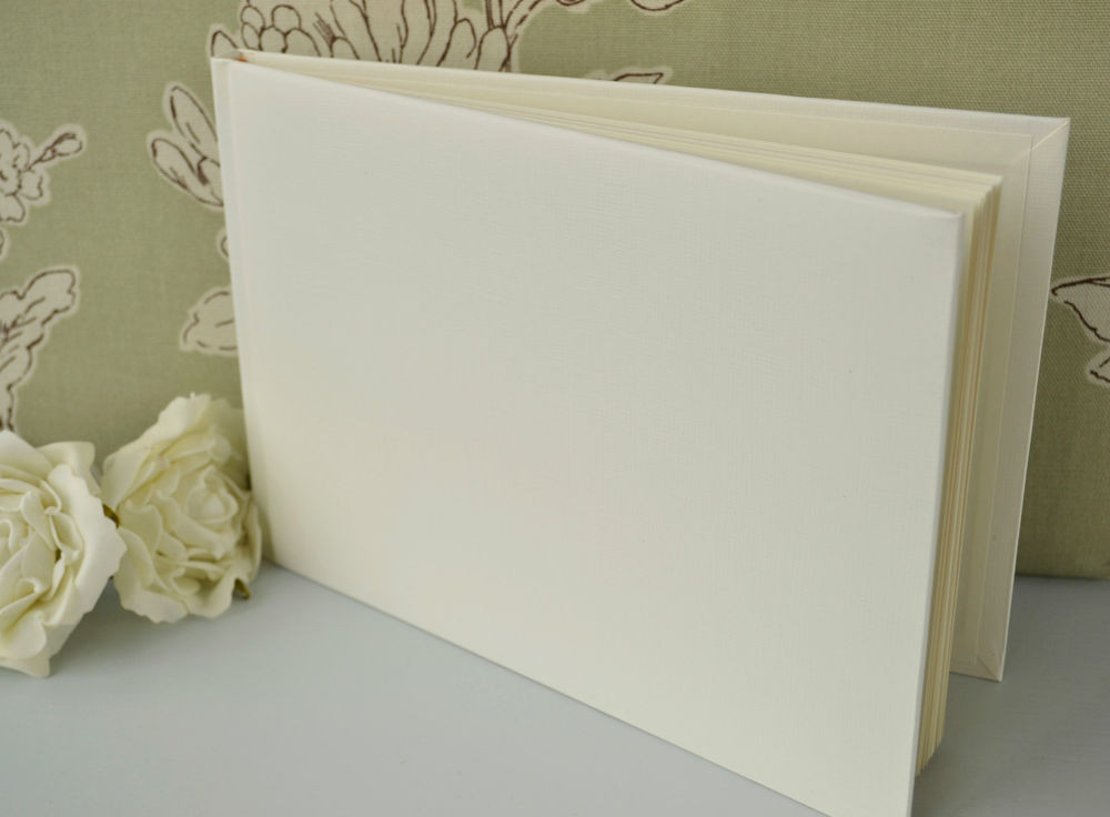 Best ideas about DIY Wedding Guest Book
. Save or Pin Plain Blank Ivory Guest Book DIY Wedding Guest Book Now.