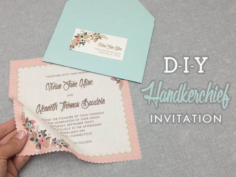 Best ideas about DIY Wedding Invitation
. Save or Pin DIY Vintage Hanky Wedding Invitation with Free Template Now.