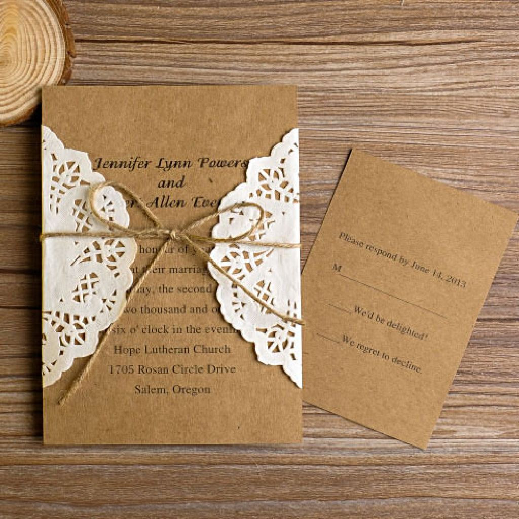 Best ideas about DIY Wedding Invitation
. Save or Pin Do It Yourself Wedding Invitations Templates Now.