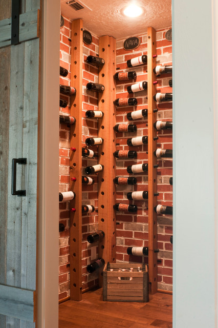 DIY Wine Celler
 My Houzz Gurfinkel Family transitional wine cellar