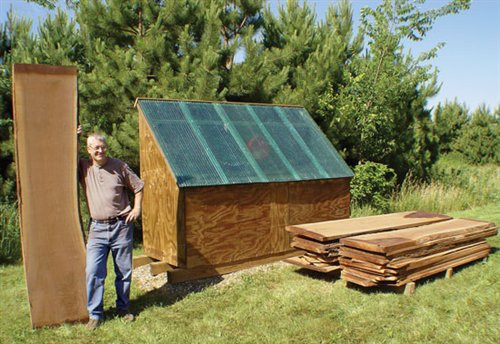 DIY Wood Drying Kiln
 Solar Kiln Popular Woodworking Magazine