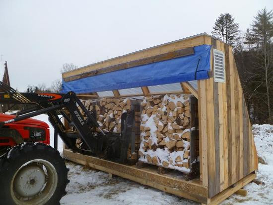 DIY Wood Drying Kiln
 Hines Farm Blog Building a Solar Wood Drying Kiln