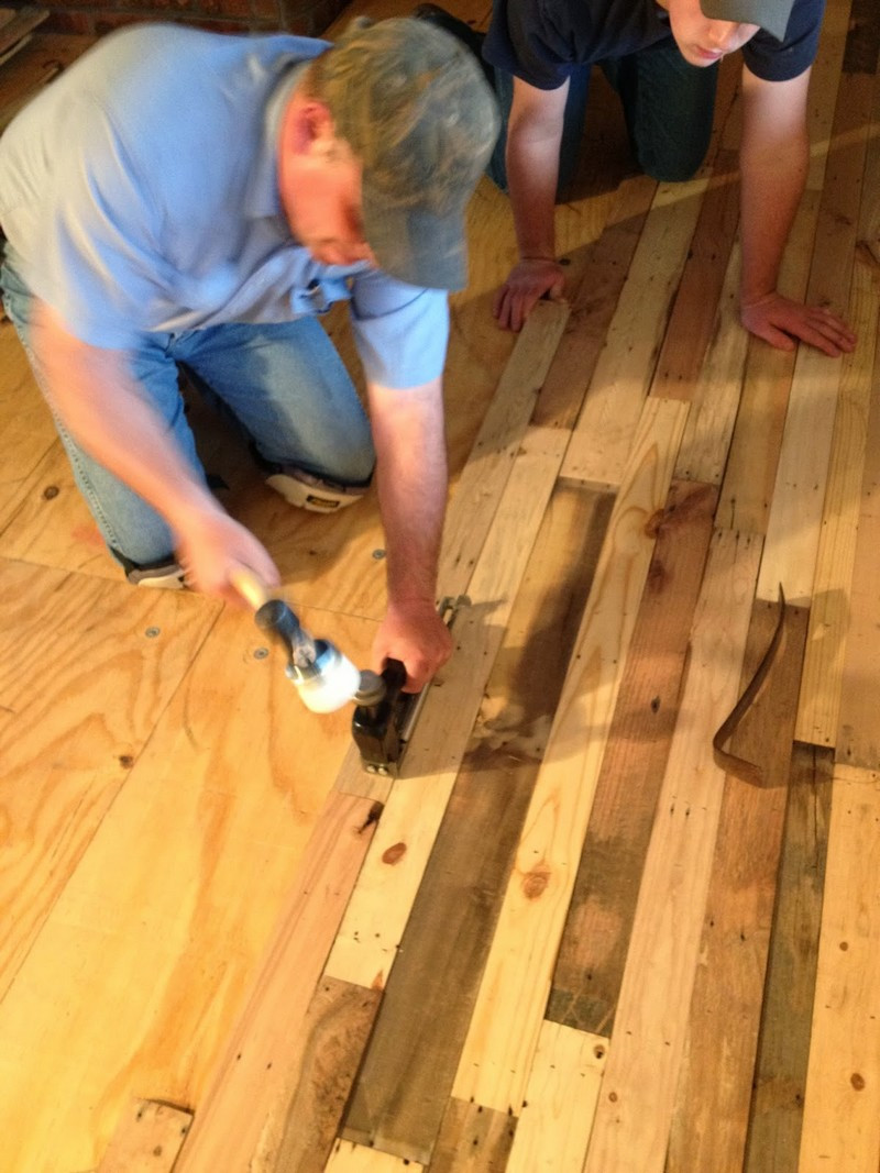 Best ideas about DIY Wood Floor
. Save or Pin DIY Pallet Flooring Now.