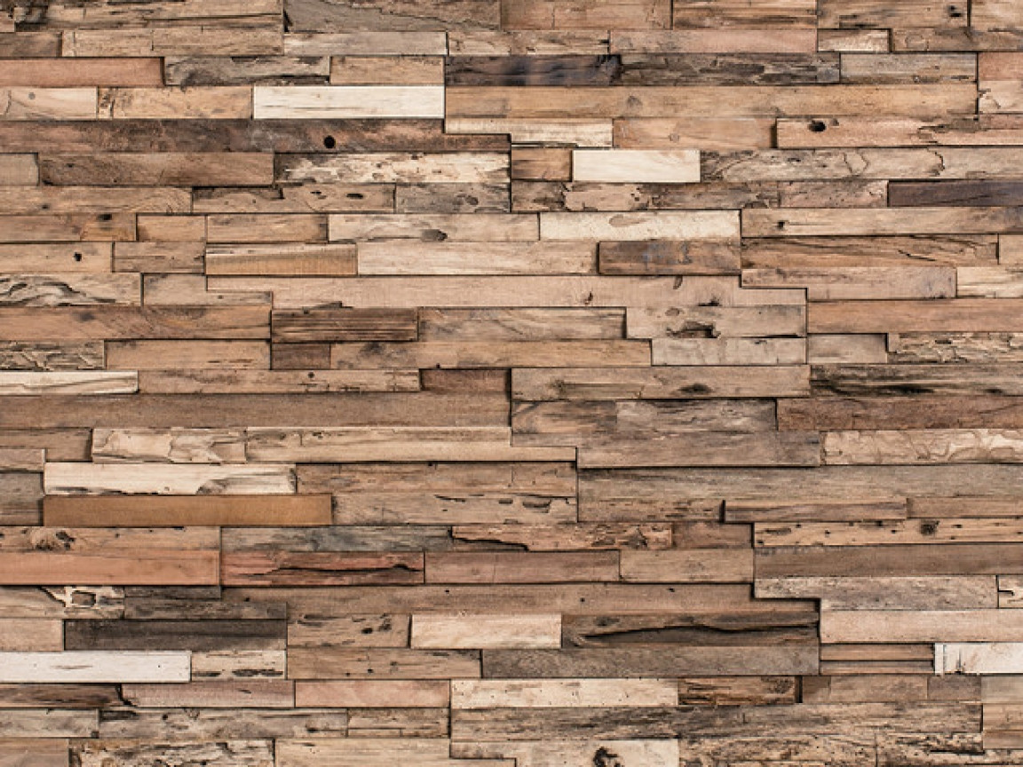 DIY Wood Paneling Wall
 Decorative wall ideas rustic wood wall covering panels