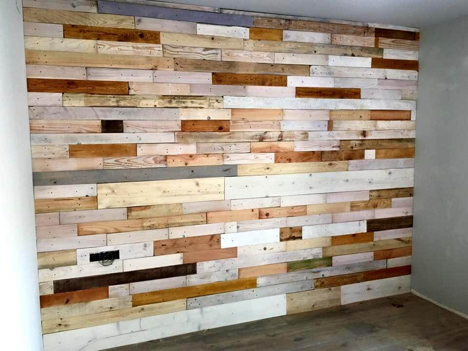 DIY Wood Paneling Wall
 DIY Wood Pallet Wall Paneling