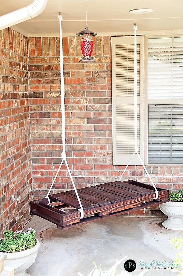 DIY Wood Swing
 DIY Pallet Swing Simple and easy way to craft up your own