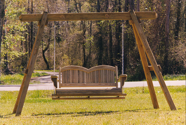 DIY Wood Swing
 Free Plans For Porch Swings Diy Guide To Adirondack