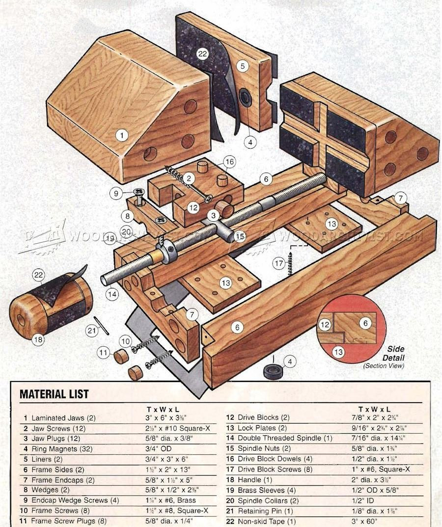 DIY Wood Vise
 DIY Drill Press Vise • WoodArchivist