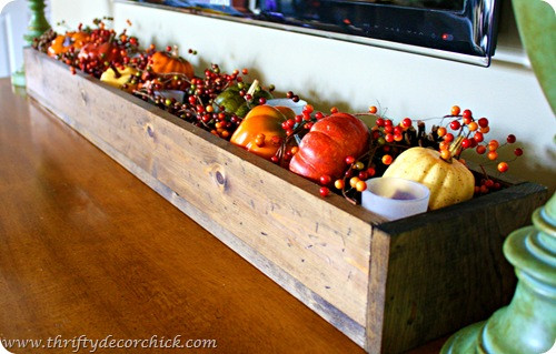 DIY Wooden Box Centerpiece
 DIY Wood Centerpiece Box Day 30 of 31 days of Pinterest