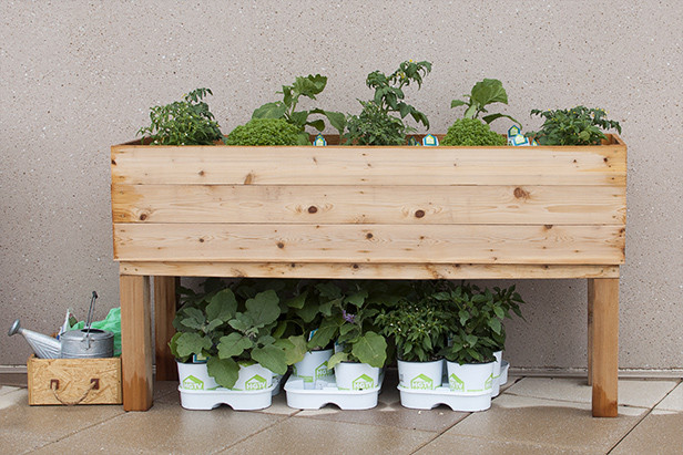 DIY Wooden Flower Box
 70 DIY Planter Box Ideas Modern Concrete Hanging Pot