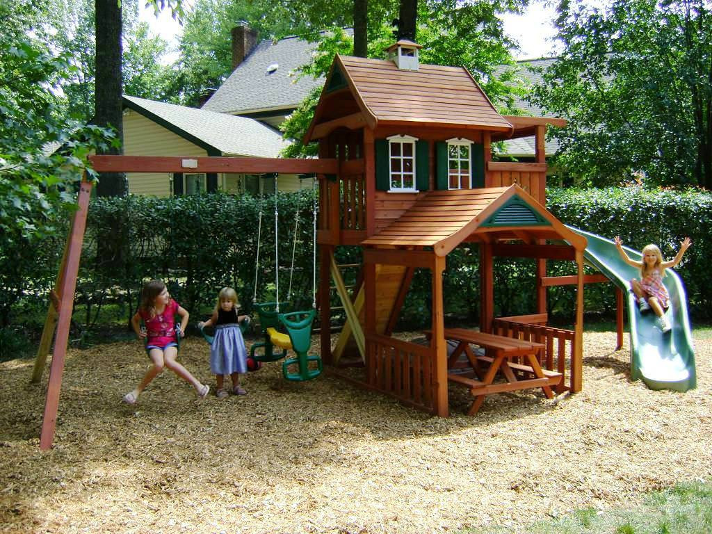 DIY Wooden Playset
 Modern Diy Playset Plans