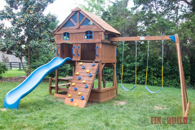 DIY Wooden Playset
 DIY Playset Restoration & Refinishing