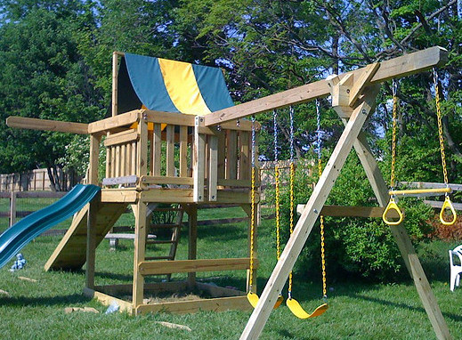 DIY Wooden Playset
 Installing Swing Sets and Play Structures Mr Handyman