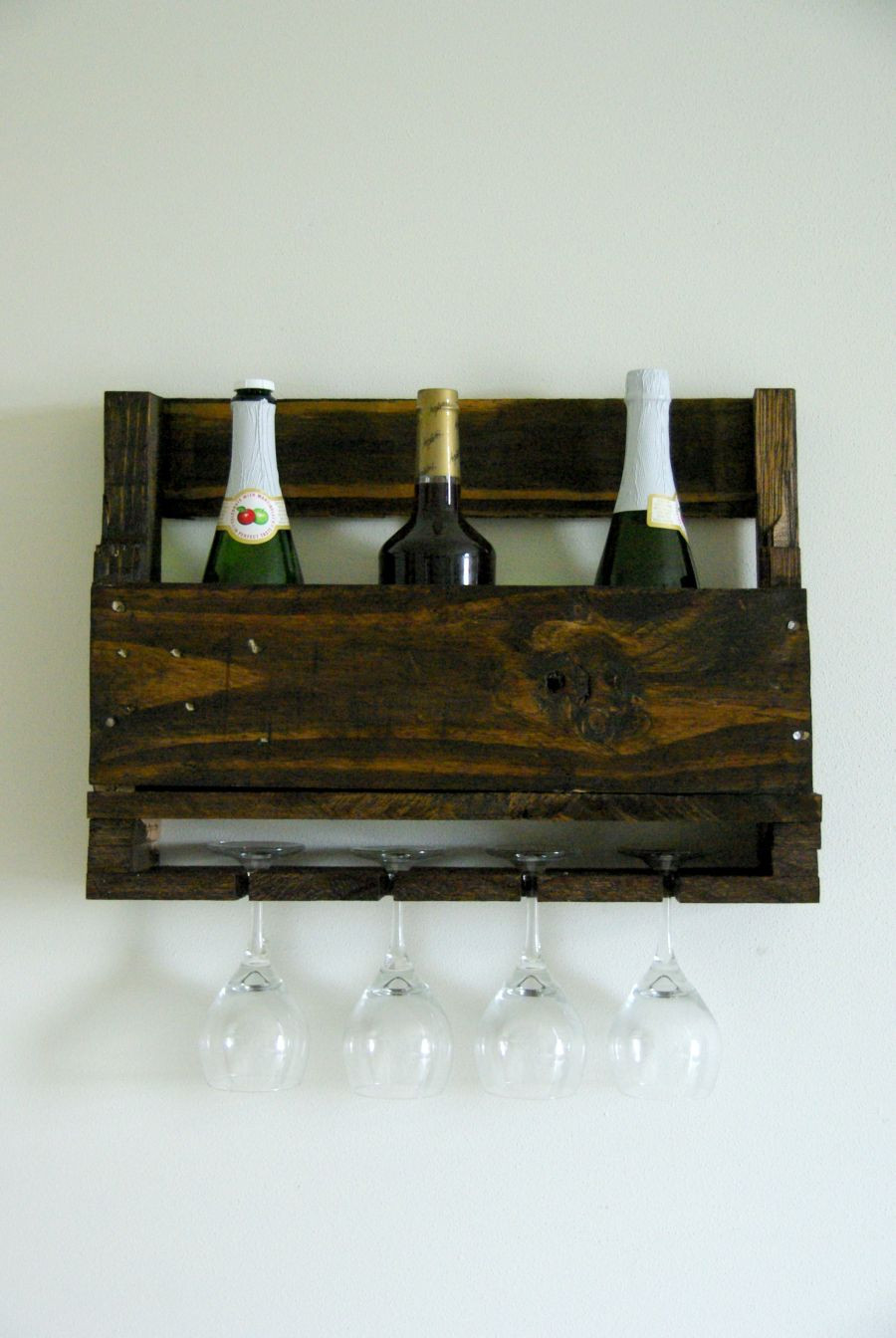 DIY Wooden Wine Racks
 DIY Wall Mounted Wine Racks Made Pallets