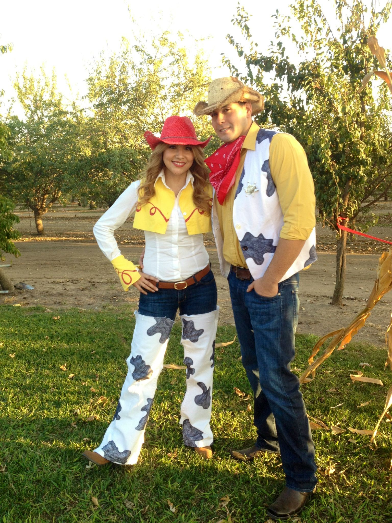 Best ideas about DIY Woody Costume
. Save or Pin DIY Jessie and Woody Costumes Now.