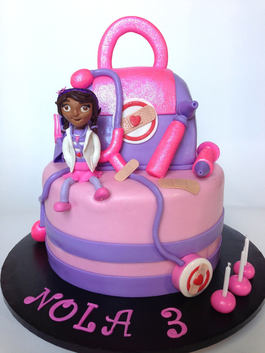 Doc Mcstuffins Birthday Cake
 Doc Mcstuffins Birthday Cake CakeCentral