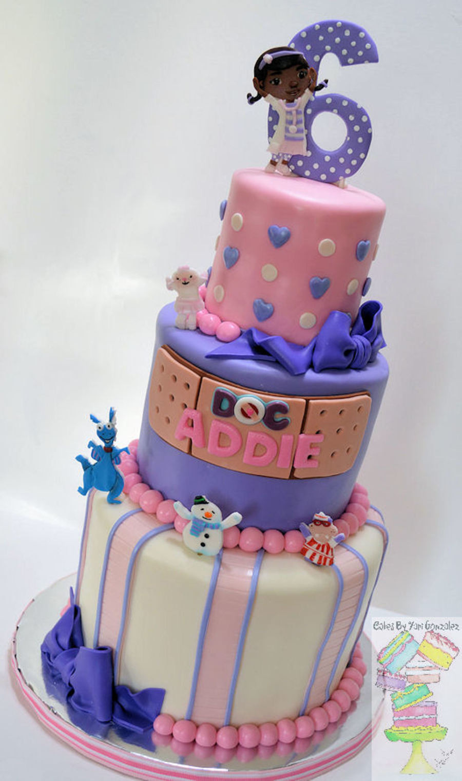 Doc Mcstuffins Birthday Cake
 Doc Mcstuffins Theme Birthday Cake CakeCentral